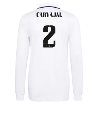 Real Madrid Daniel Carvajal #2 Hemmatröja 2022-23 Långa ärmar